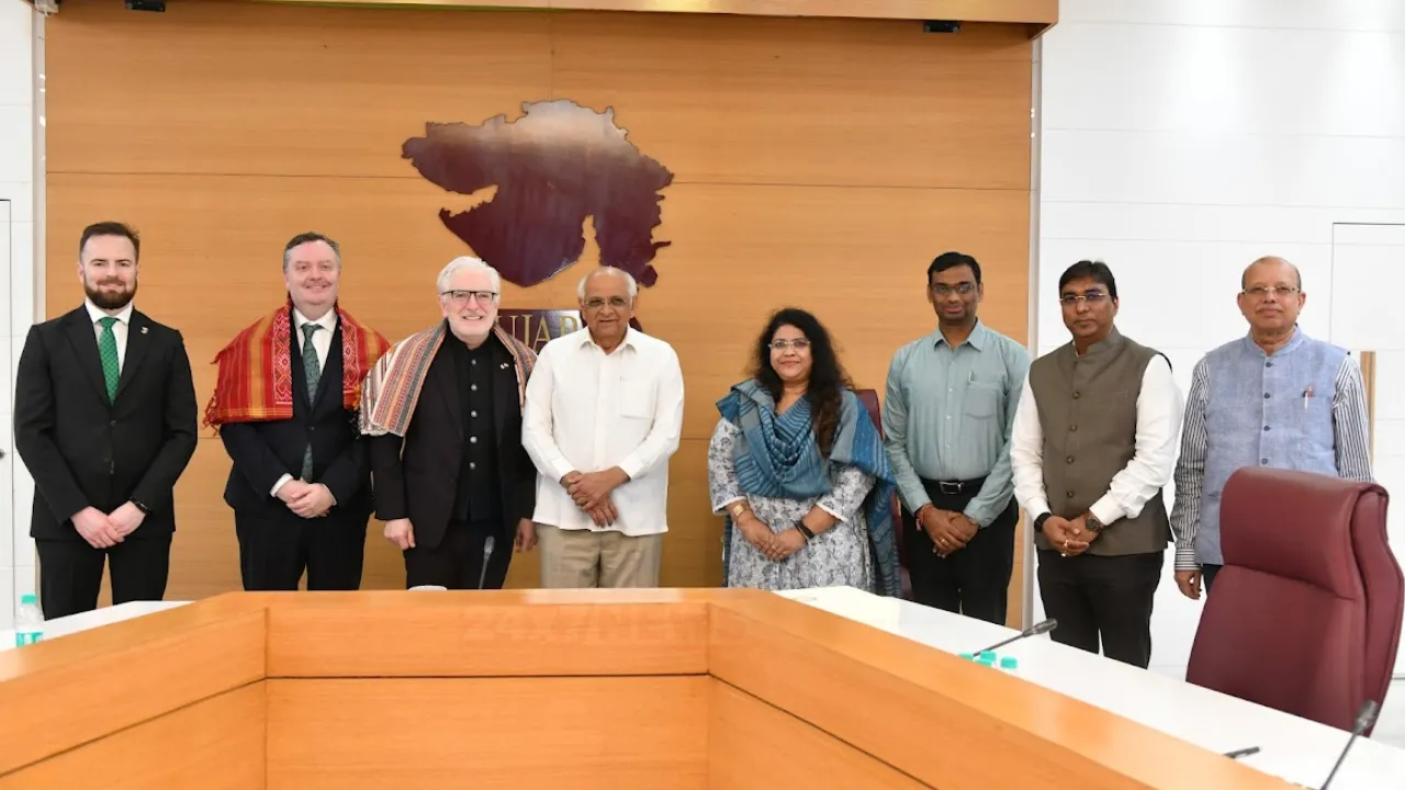 CM Bhupendra Patel meeting Ireland Ambassador