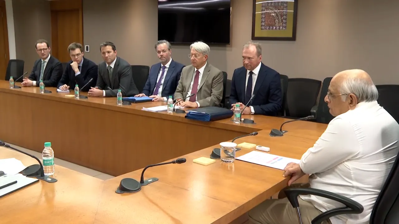 Luxembourg Finance Minister Gujarat Visit
