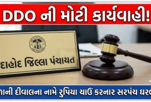 Dahod Sarpanch Radhika Ninama suspended
