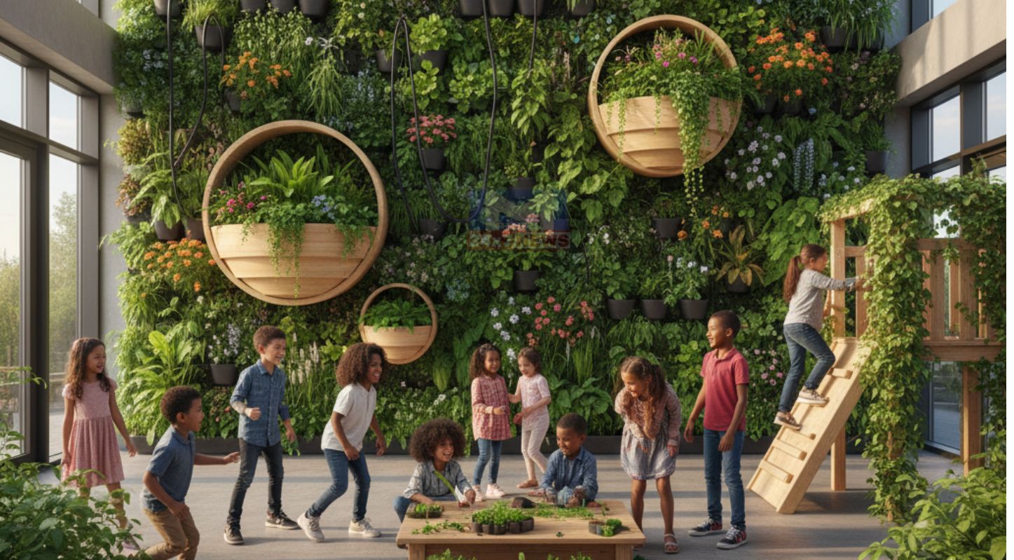 Vertical Garden,ઘર, કોકોપીટ,છોડ, વર્ટિકલ ગાર્ડન