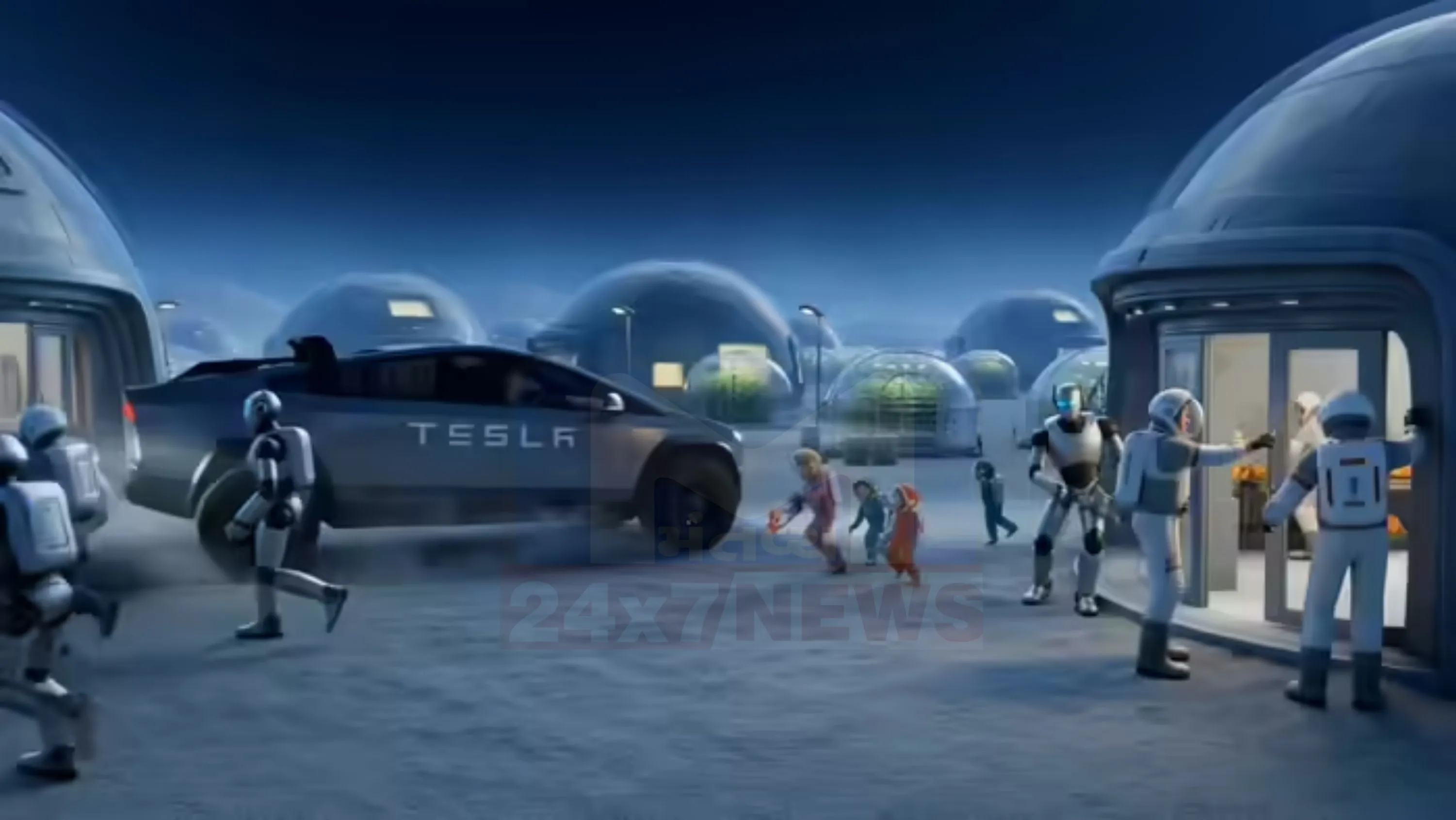 થોડા દિવસો પહેલા મસ્કે (Elon musk)જણાવ્યું હતું કે સ્પેસએક્સ મંગળ પહેલાં ચંદ્ર પર “સ્વ-વિકસિત શહેર” બનાવવા પર ધ્યાન કેન્દ્રિત કરી રહી છે. તેમનો દાવો છે