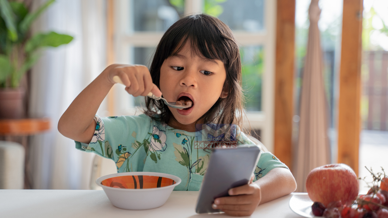 Giving a phone because my child won’t eat?