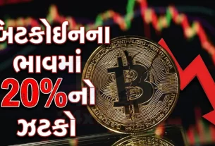 CoinMarketCap મુજબ, વૈશ્વિક ક્રિપ્ટોકરન્સી(Cryptocurrency) માર્કેટનું કુલ કેપિટલાઇઝેશન 6.47% ઘટીને 2.42 ટ્રિલિયન ડોલર થયું છે.