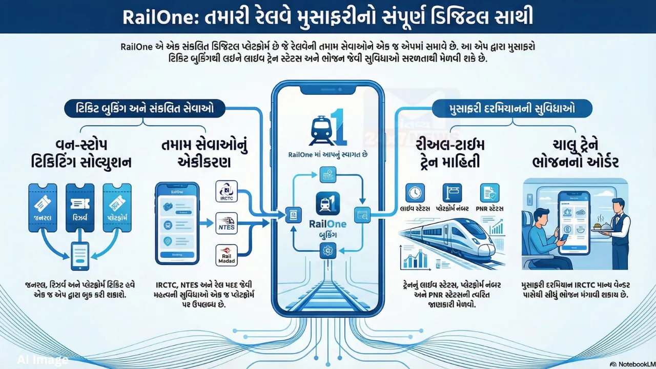 RailOne App Indian Railway