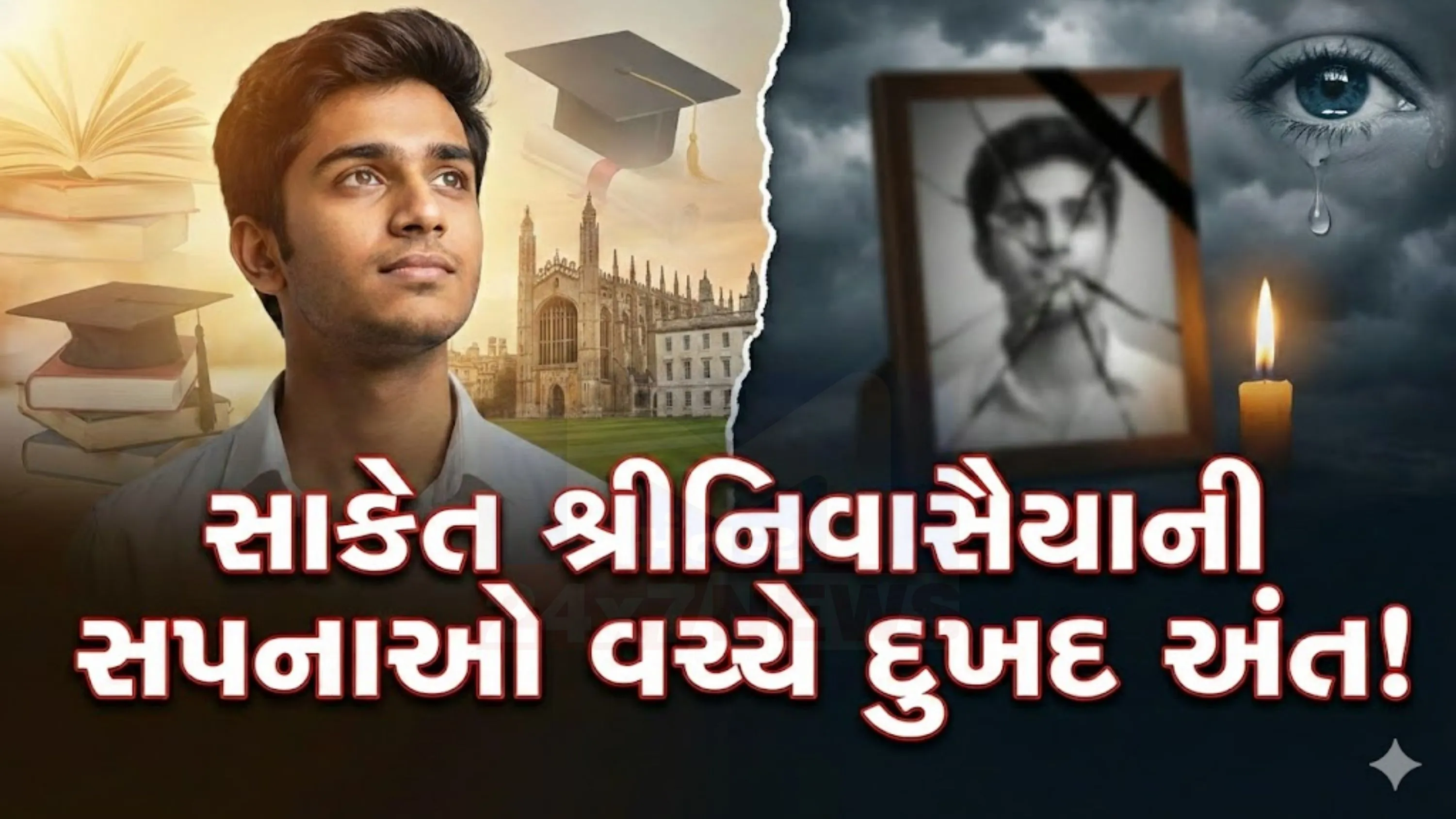 સાકેત શ્રીનિવાસૈયા (Saket Srinivasaiya)કેમિકલ અને બાયોમોલેક્યુલર એન્જિનિયરિંગમાં અભ્યાસ કરી રહ્યો હતો.