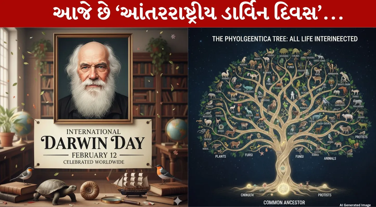 International Darwin Day ,આંતરરાષ્ટ્રીય ડાર્વિન દિવસ, ચાર્લ્સ ડાર્વિન