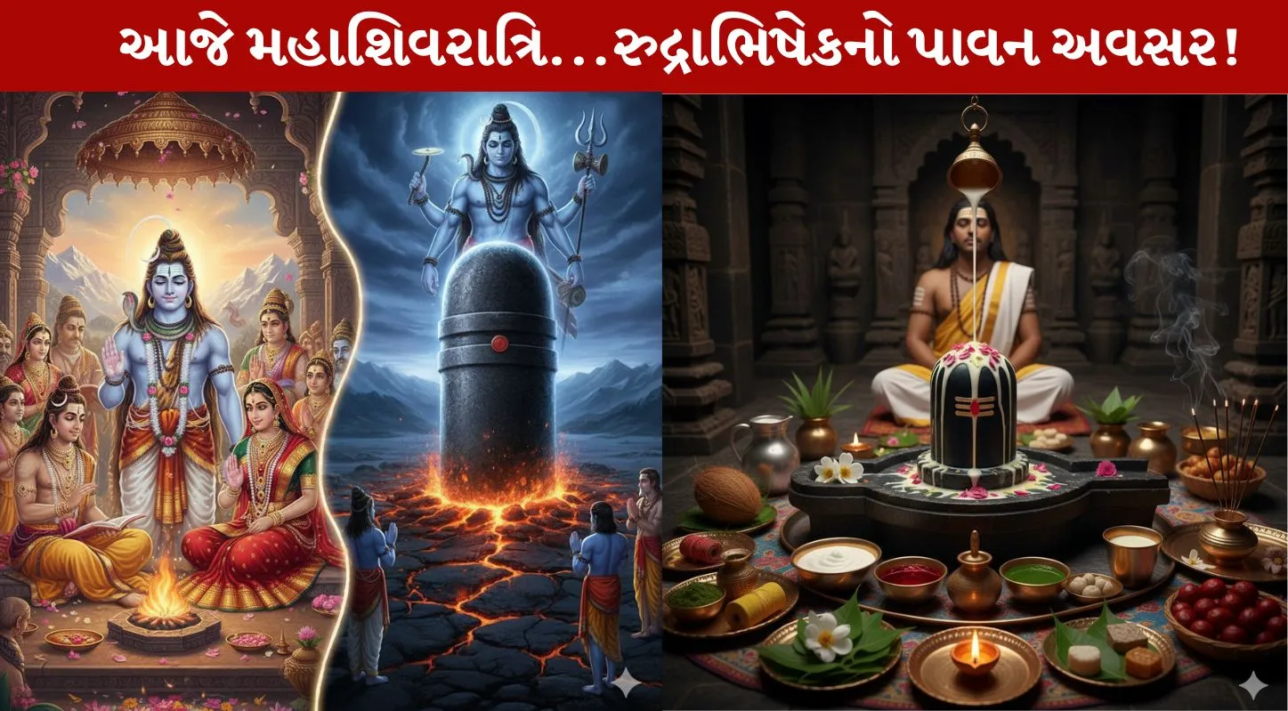 Mahashivratri 2026,રુદ્રાભિષેક,શુભ સમય