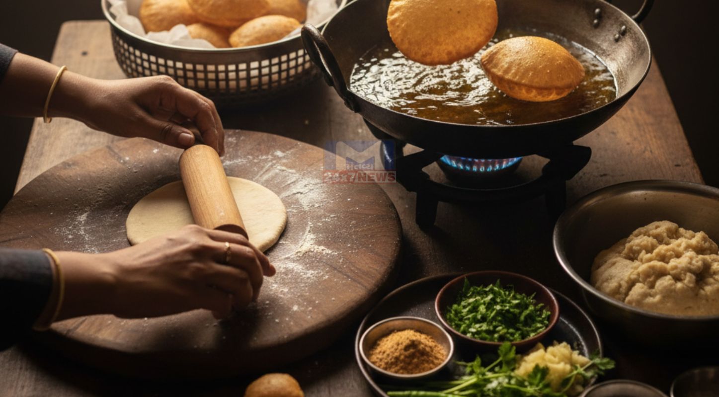 Makhana Puri,મખાના પૂરી,પોષણ,ટેસ્ટી ,બ્રેકફાસ્ટ