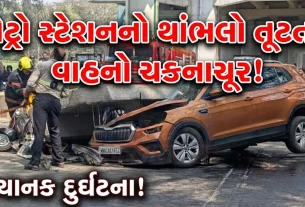 અકસ્માત (Metro pillar collapse)માં ઓટોરિક્ષામાં સવાર ત્રણથી ચાર લોકો ઘાયલ થયા હોવાની આશંકા છે.