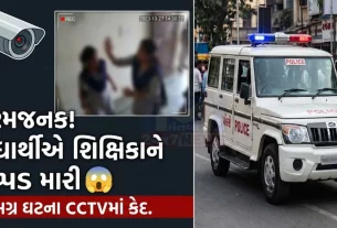 Panchmahal Student Slaps Teacher