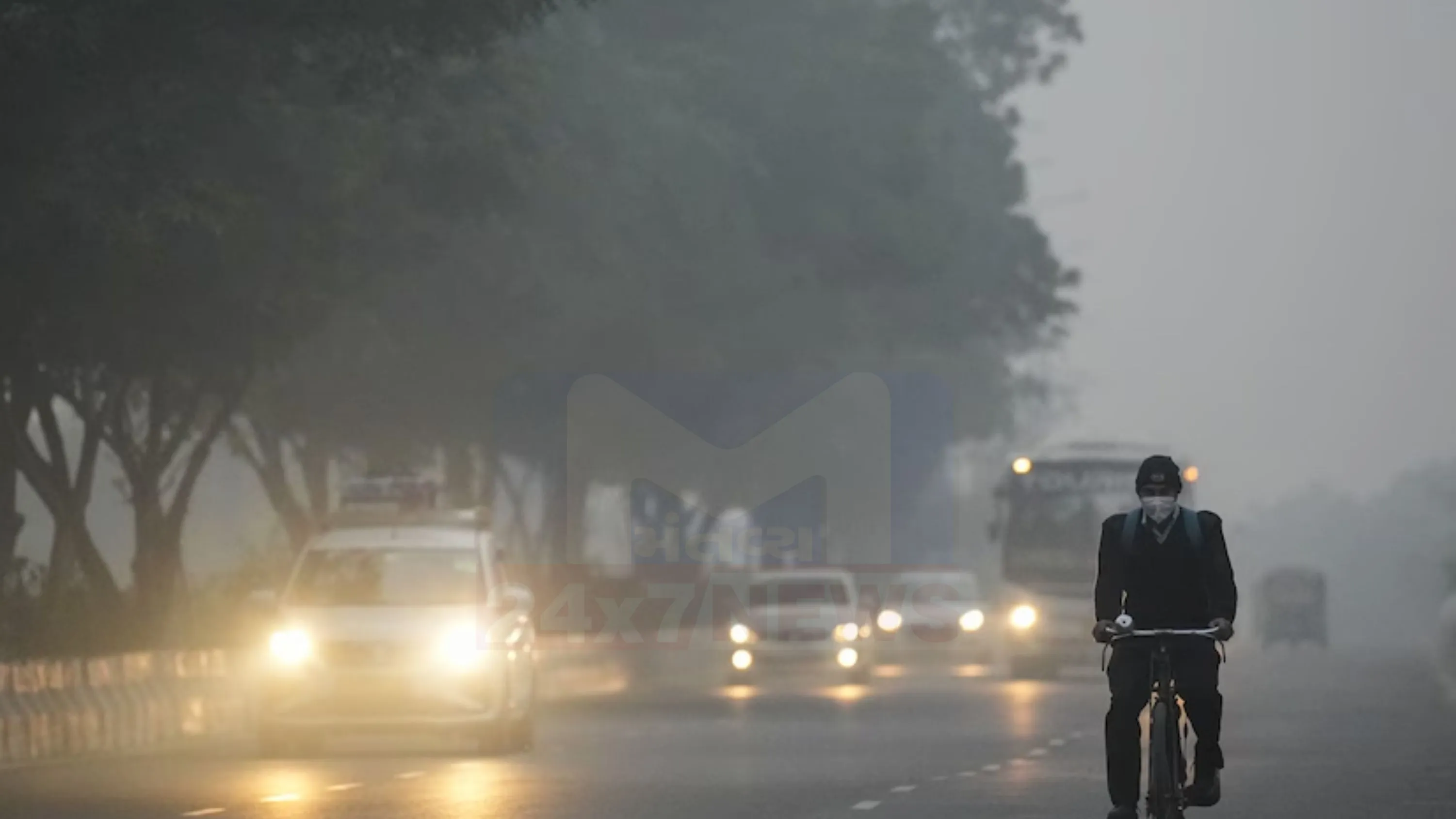 વાદળછાયું વાતાવરણ (Gujarat Weather)અથવા છૂટાછવાયા વરસાદની શક્યતા છે.
