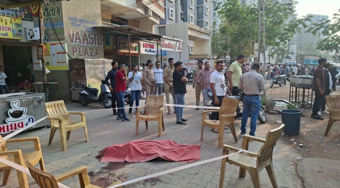 રાજકોટમાં યુવકની કરપીણ હત્યા, વિસ્તારમાં ભયનો માહોલ