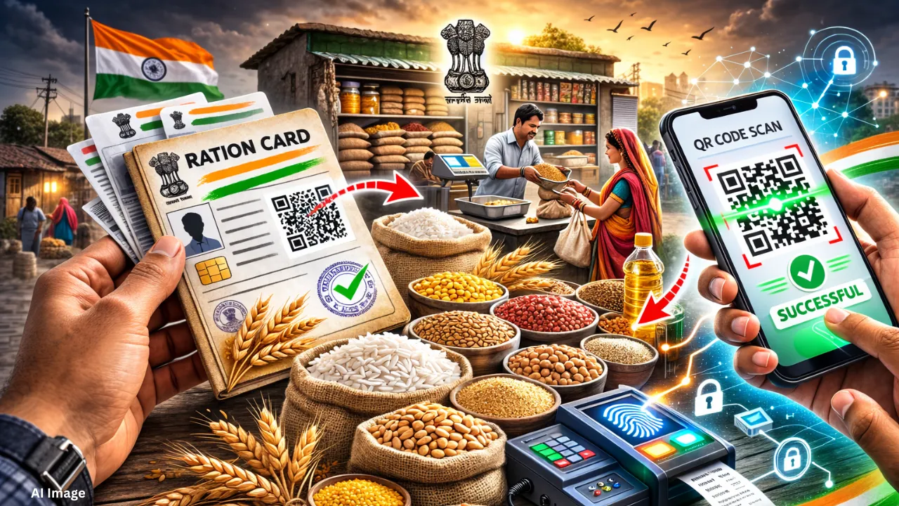 Ration Card Digital Coupon System Gujarat