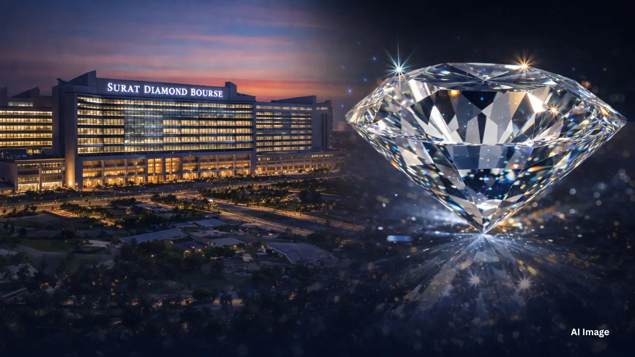 Surat Diamond Bourse active offices