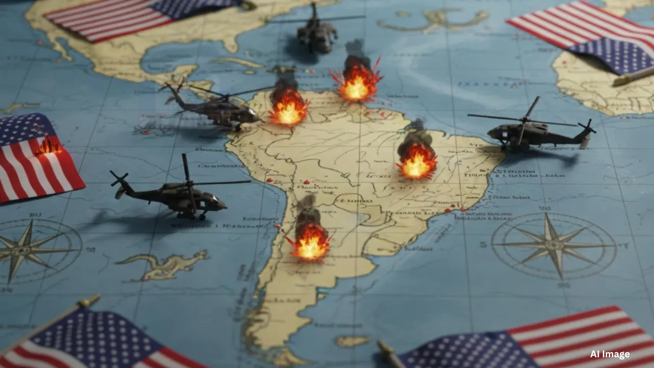 US Missile Attack Drugs Cartel