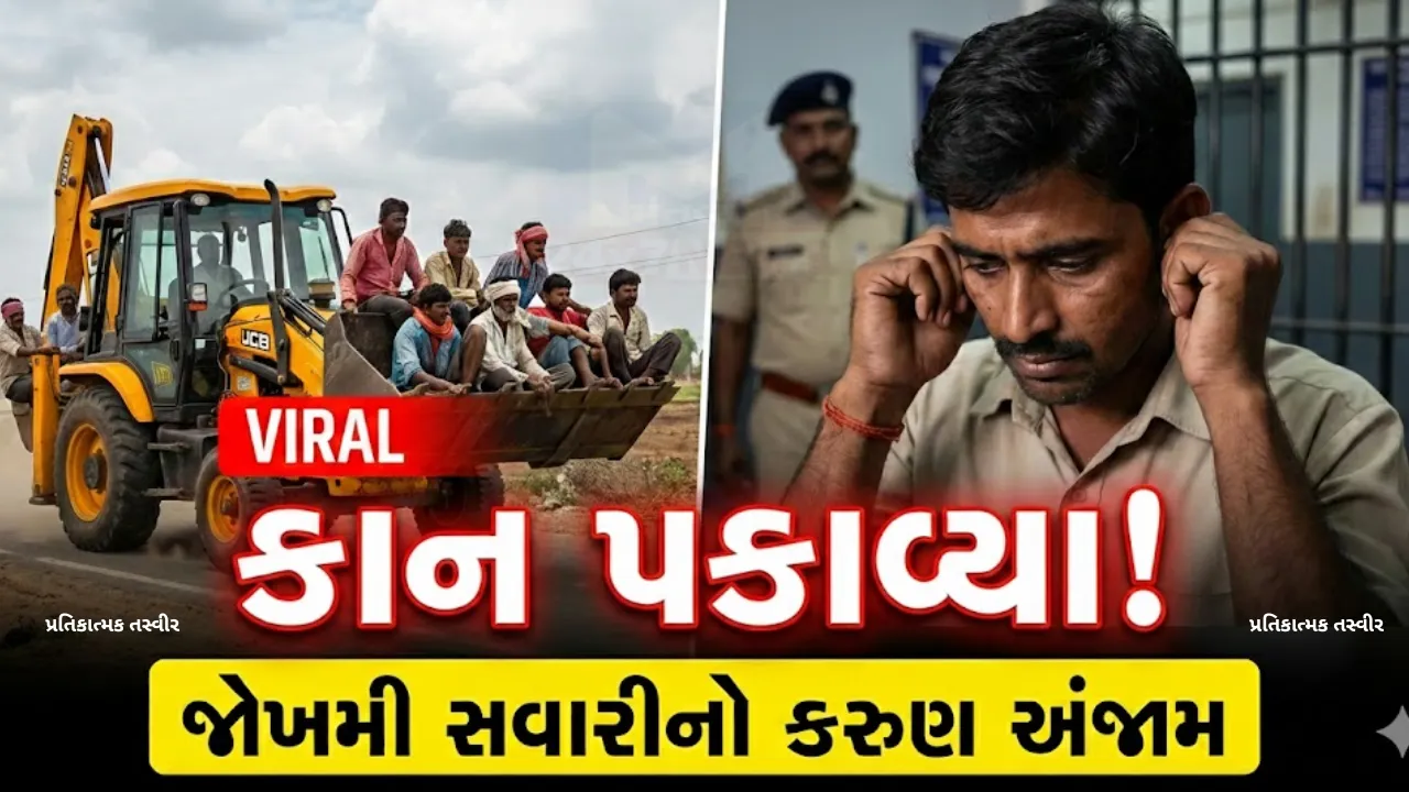 Vadodara JCB Viral Video Action