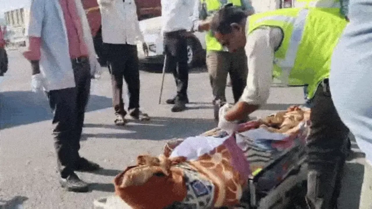 Vadodara Tarsali Accident News