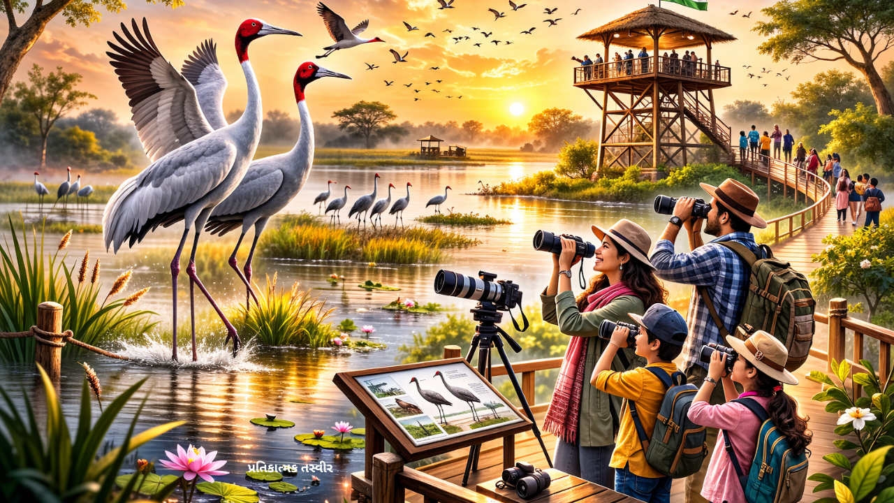 Pariyaj Wetland Saras Conservation