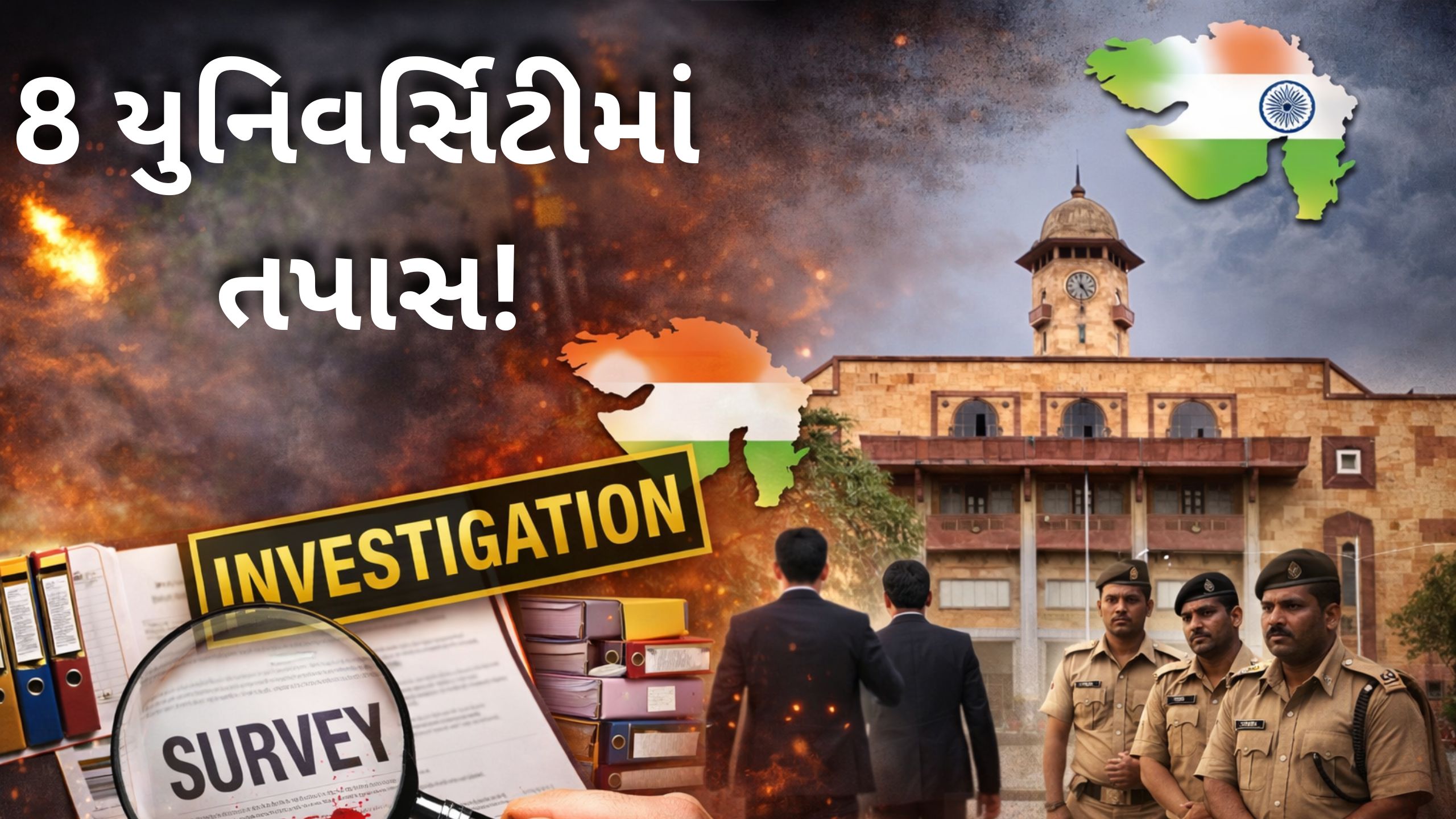 ગુજરાતની 8 Universityના રજીસ્ટ્રાર સામે તપાસ,સરકારનો નિર્ણય