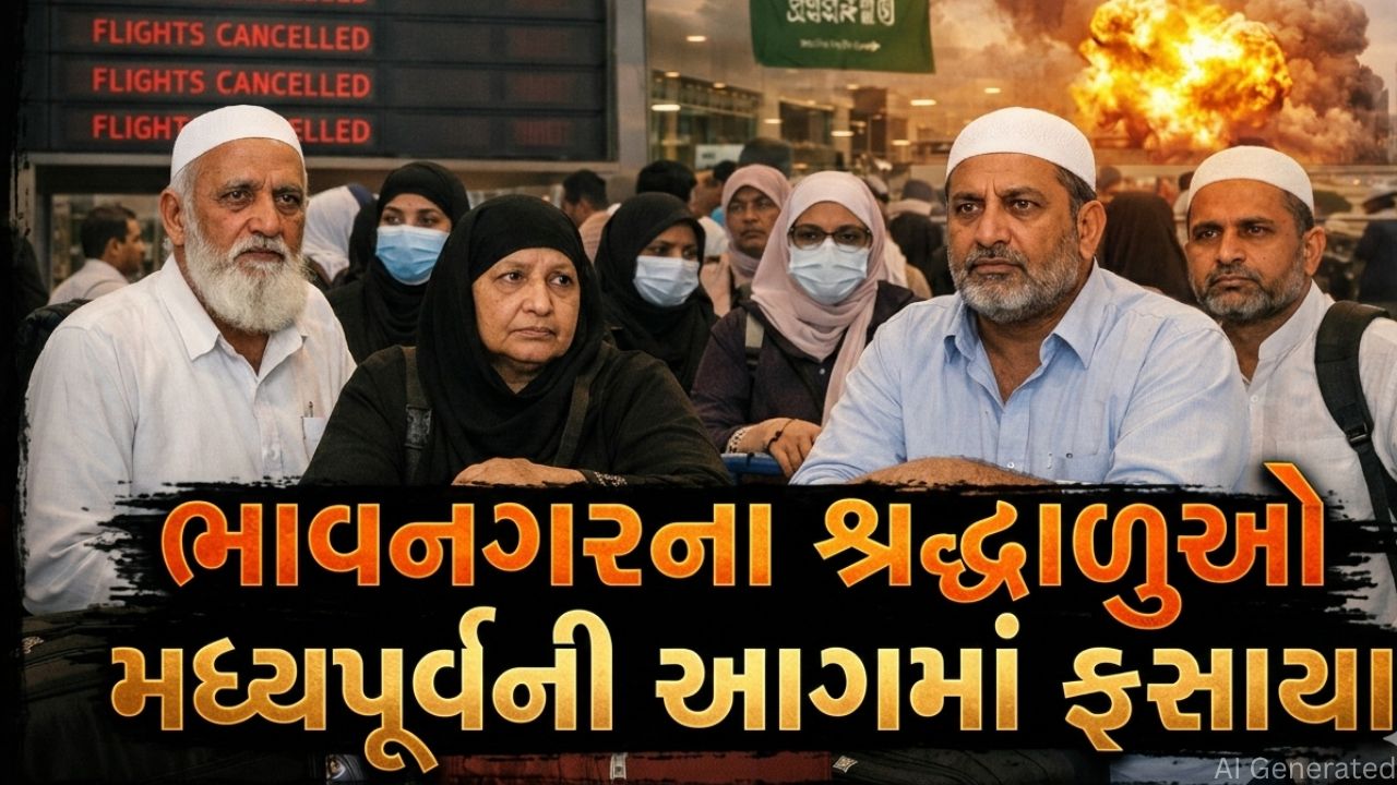 Bhavnagarથી ઉમરાહ ગયેલા શ્રદ્ધાળુઓ યુદ્ધમાં અટવાયા