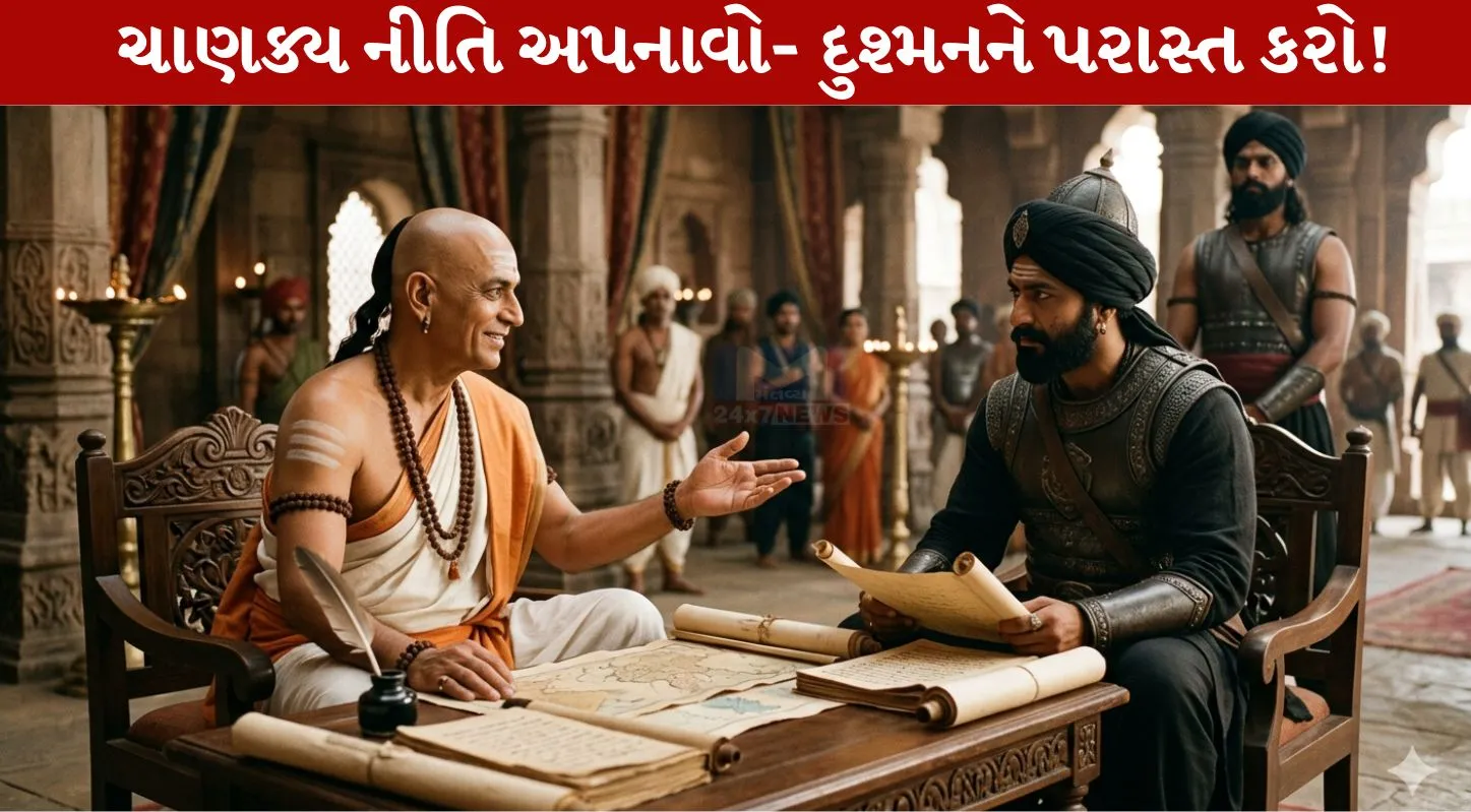 Chanakya Niti Sutra, દુશ્મન, દોસ્ત, ચંદ્રગુપ્ત મૌર્ય, વિજય