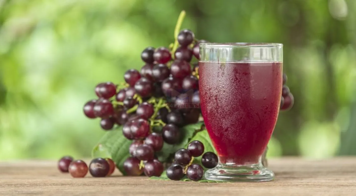 Grapes Juice, લૂ, કાળી દ્રાક્ષ, ઉનાળા, ફળો