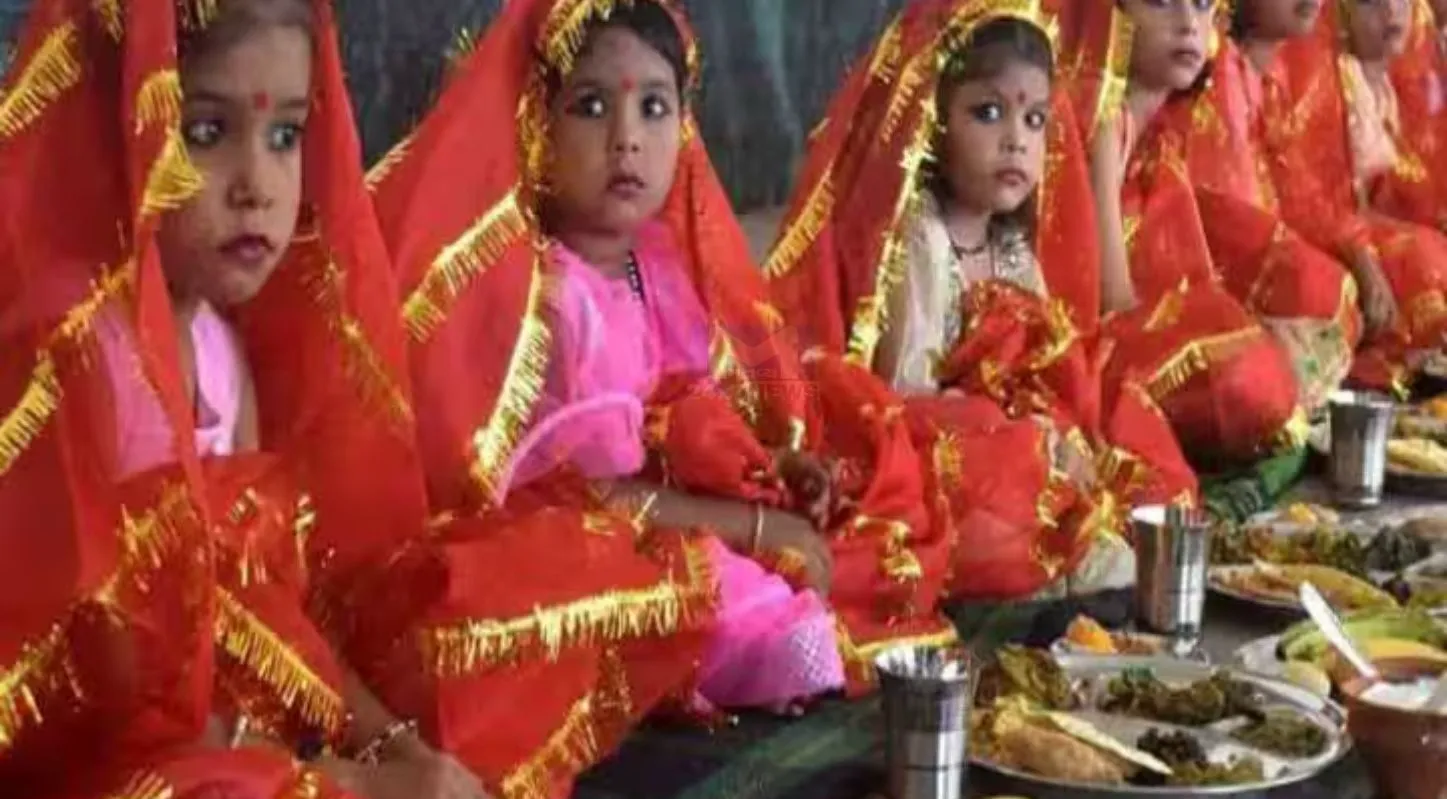Kanya Pujan Prasad, ખીર, કાળા ચણા, હલવો, નવદુર્ગા