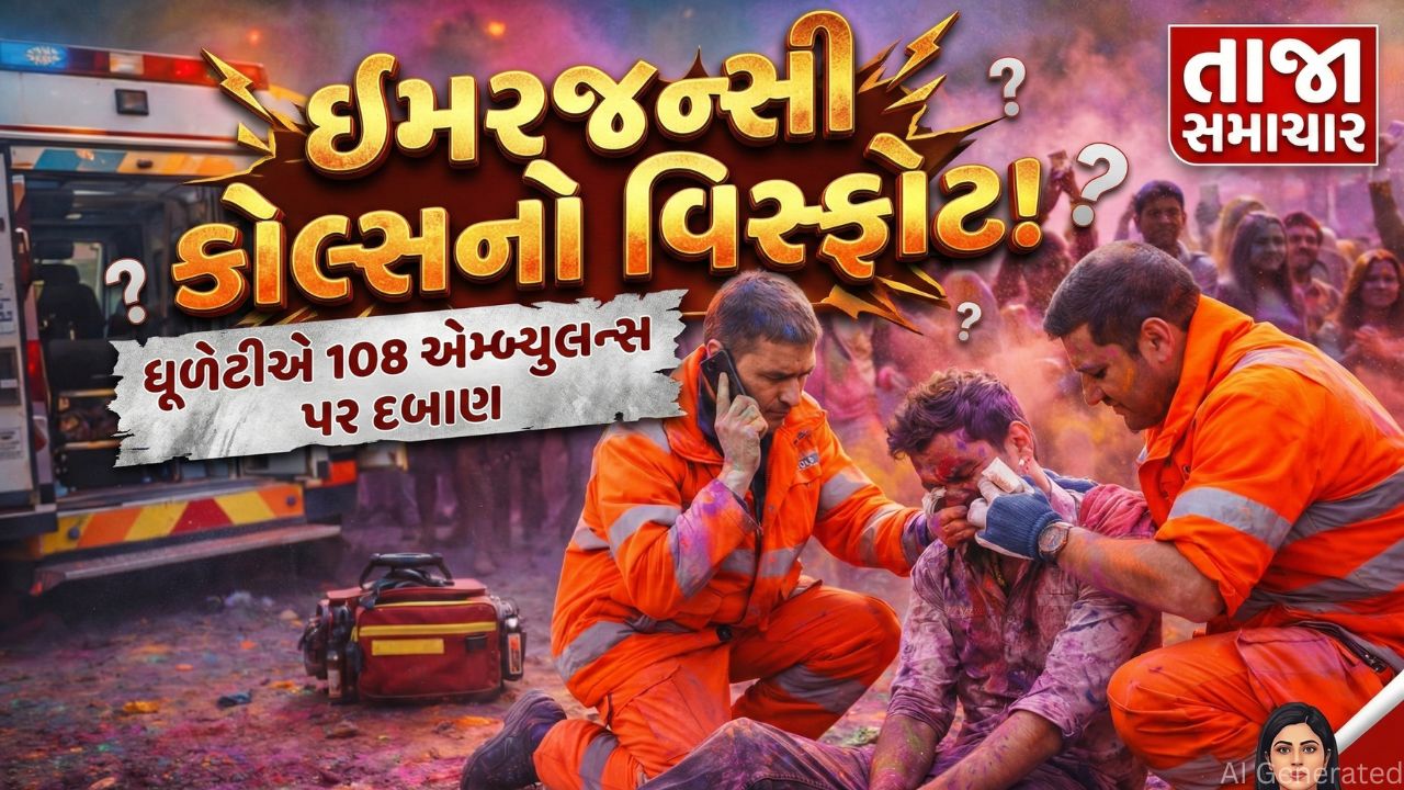 Emergency callsએ ધૂળેટીમાં તંત્રને દોડતું રાખ્યું