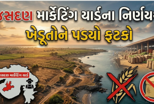Jasdan માર્કેટિંગ યાર્ડના નિર્ણયથી ખેડૂતોમાં નારાજગી