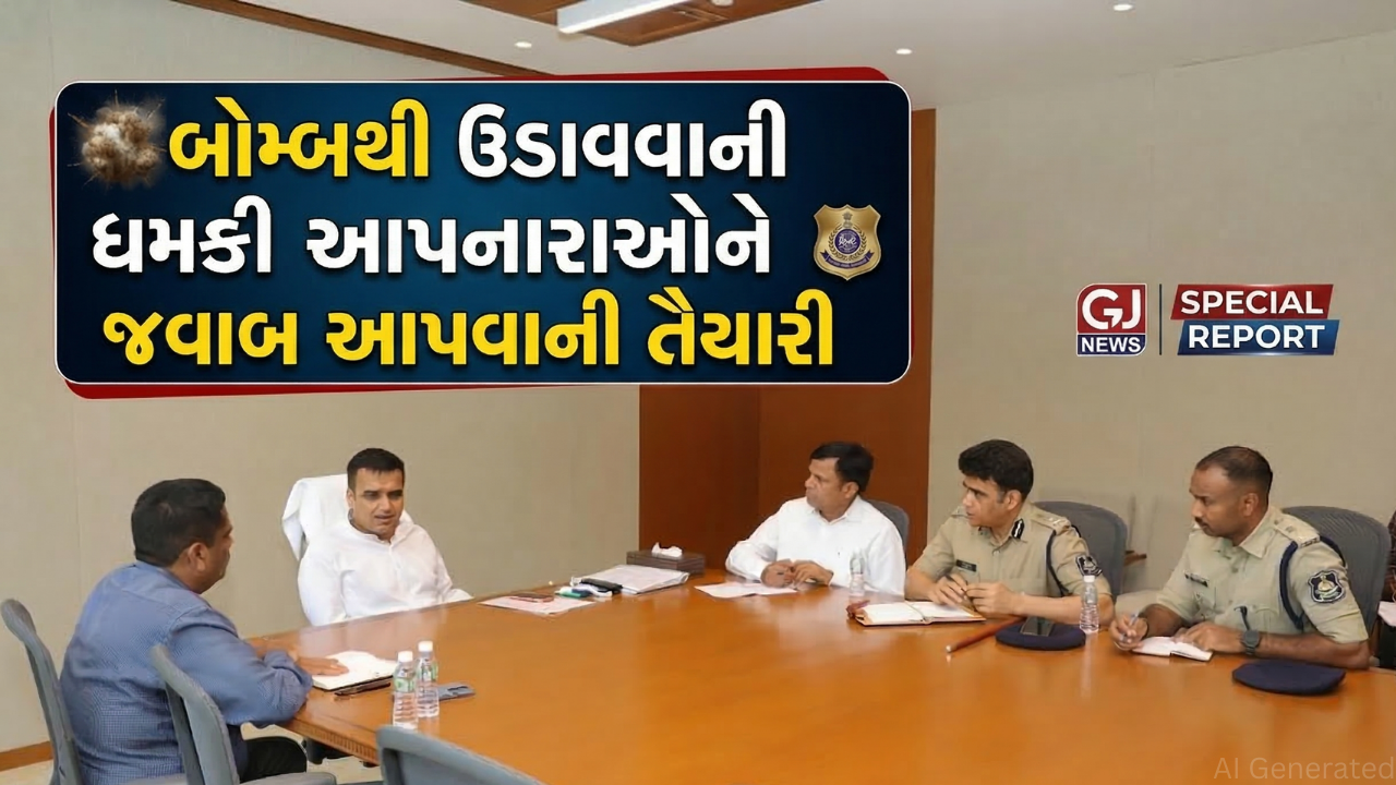 વિધાનસભા સંકુલને બોમ્બની ધમકી મળતા Harsh Sanghvi નારાજ