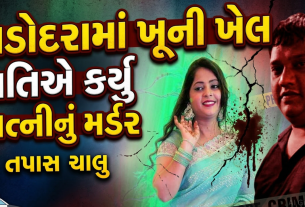 વડોદરામાં પતિએ કર્યુ Wife Murder