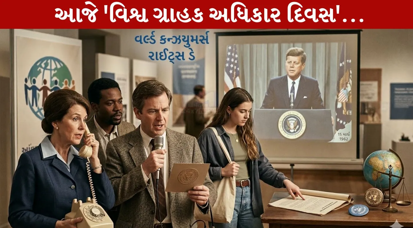 World Consumer Rights Day 2026,જૉન એફ કેનેડી , સુરક્ષા, વળતર, ગ્રાહકના અધિકારો