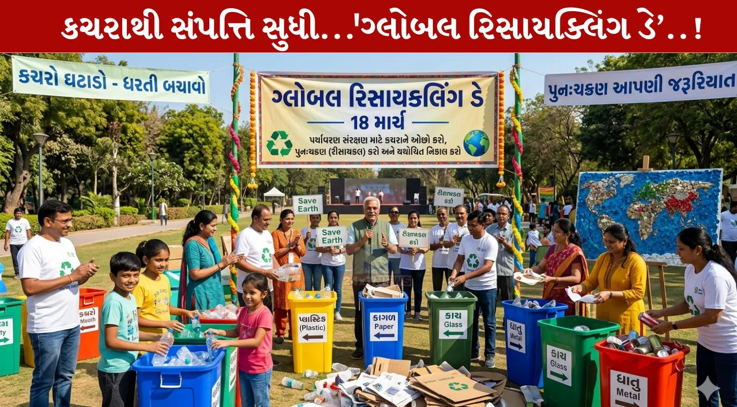 Global Recycling Day 2026, પ્લાસ્ટિક, ટાયર, નરેન્દ્ર મોદી, પર્યાવરણ