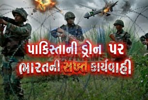 Pakistani drone પર Indian Armyનો ગોળીબાર