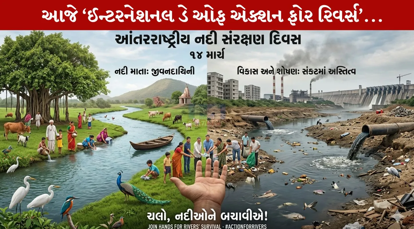 International Day of Action for Rivers 2026 , પ્રદૂષણ, બંધ, સુએઝ, 14 માર્ચ