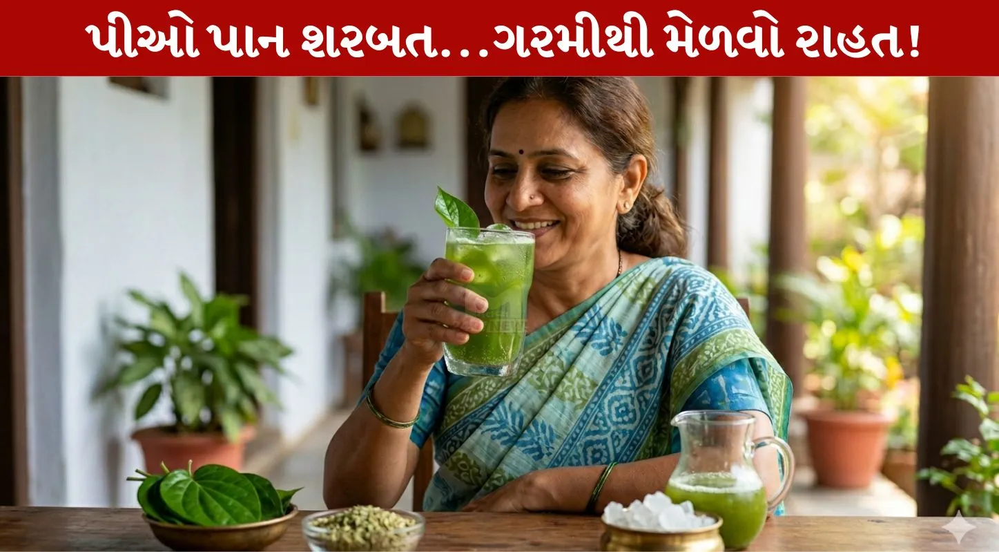 Pan Sharbat, પેટની ગરમી, વરિયાળી, Summer Drink