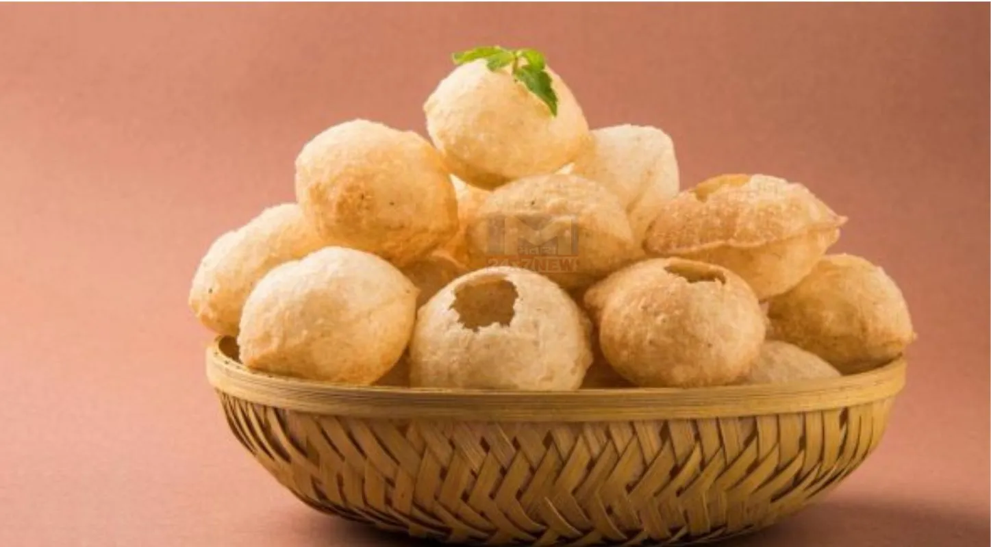 Panipuri,પાણીપુરીની પુરીઓ, રગડો, ચણા-બટાટા, ખૂમચા