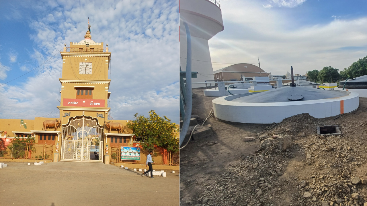 Biogas પર આધારિત છે સતાધાર ધામ