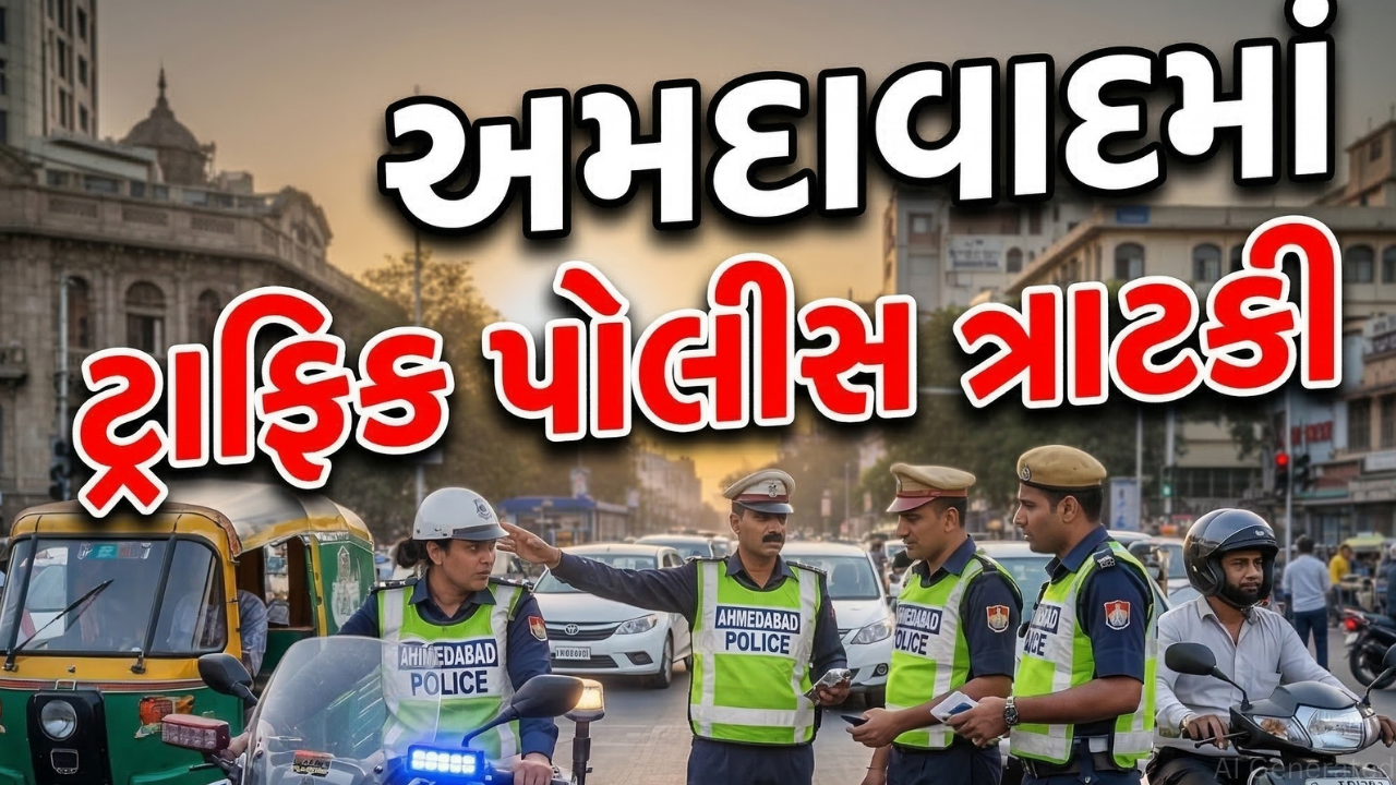 Traffic Policeની અમદાવાદમાં ડ્રાઇવ, 3 કરોડનો દંડ વસૂલાયો