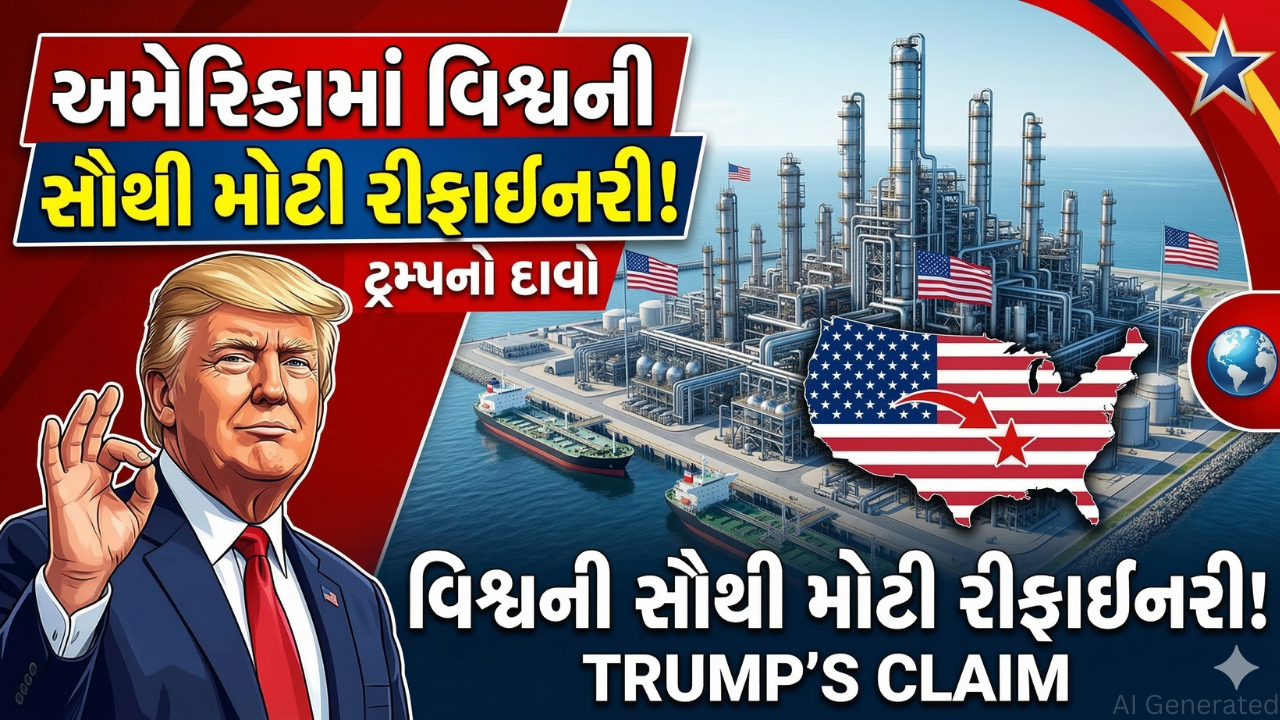 Refineryને લઈને જંગી ડીલની ડોનાલ્ડ ટ્રમ્પની જાહેરાત