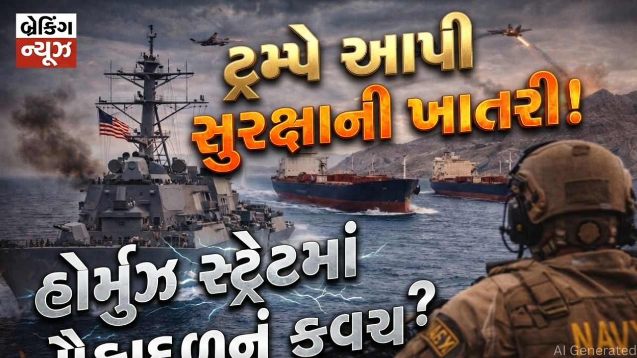 Hormuzની ખાડીને લઈને ટ્રમ્પે આપી સુરક્ષાની ખાતરી