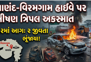 Accidentમાં બેના મોત, સાણંદ-વિરમગામ હાઇવે પર દુર્ઘટના