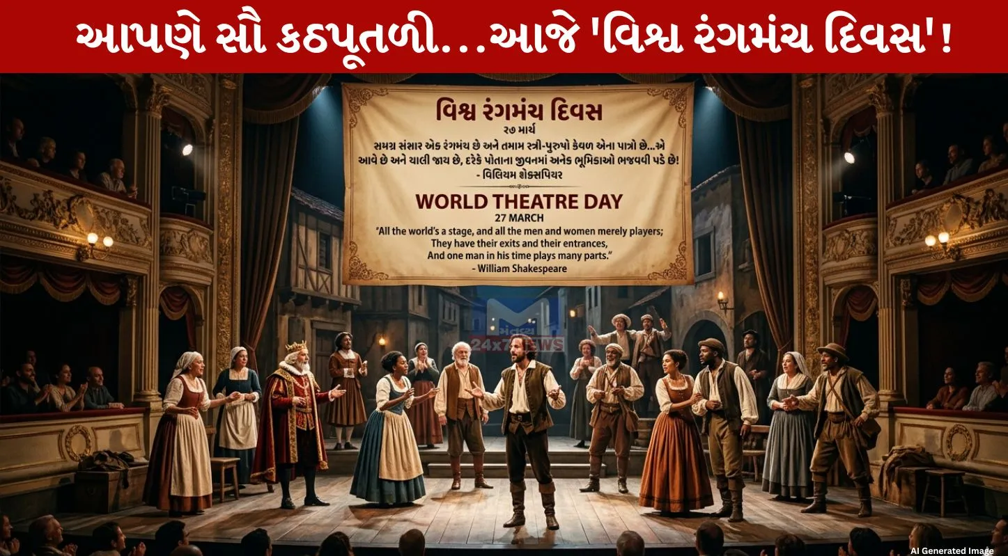 World Theater Day 2026, કળા, નાટકો, અભિનય, કાલિદાસ