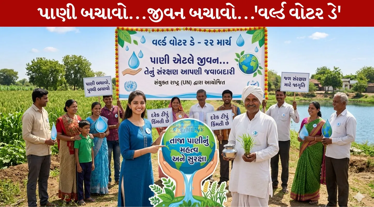 World Water Day 2026, પીવાનું પાણી, સમાનતા, વસતી, 22 માર્ચ