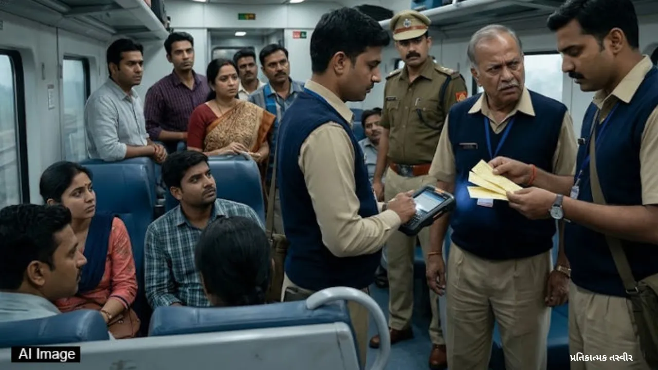 Ahmedabad Railway Fake Ticket Racket