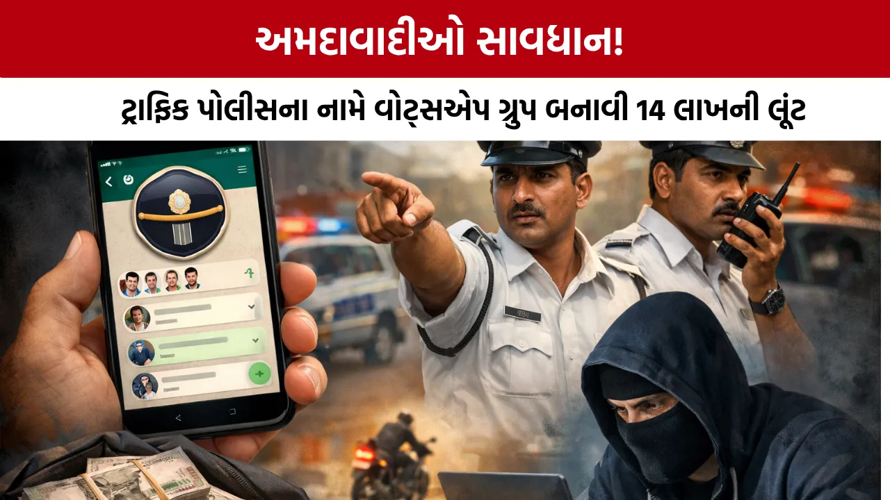Ahmedabad Traffic Challan Cyber Fraud