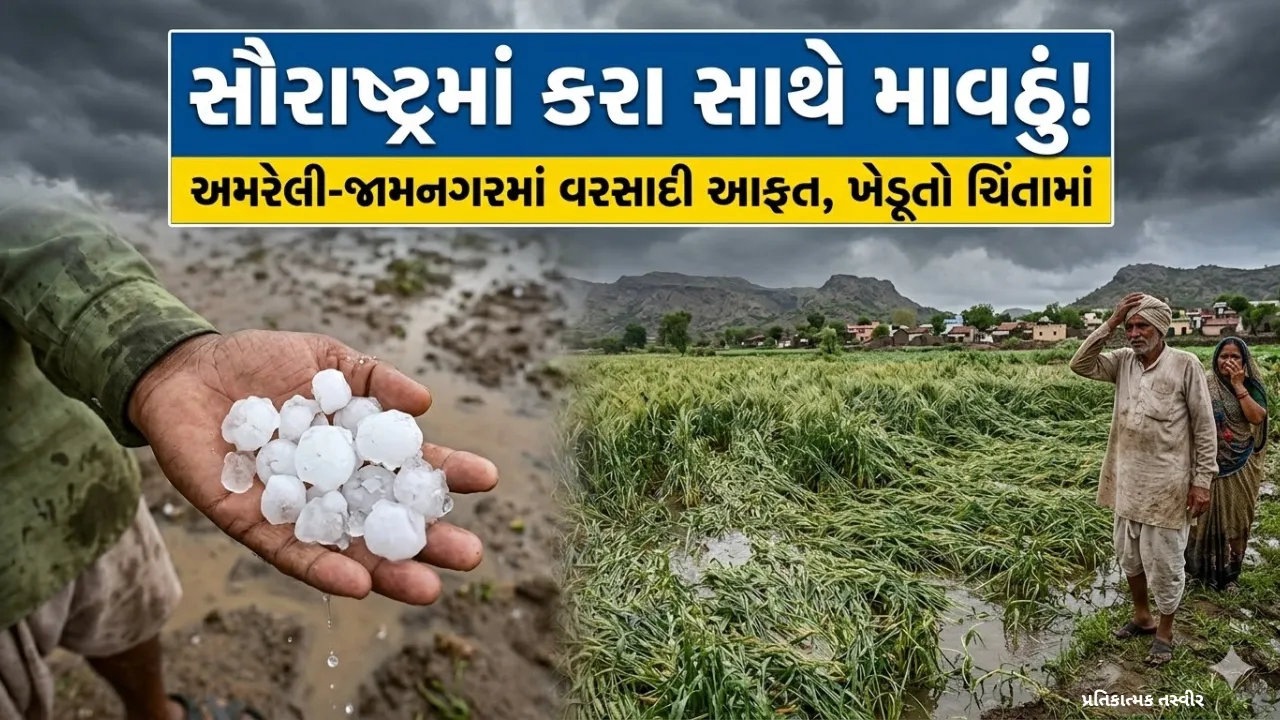 Amreli Jamnagar Unseasonal Rain