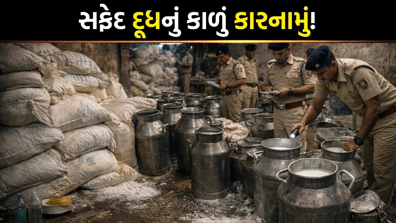 Amreli Fake Milk Scam New