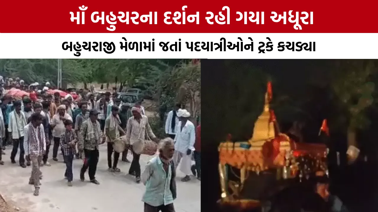 Mehsana Becharaji Pedestrian Accident