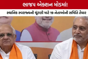 BJP Gujarat Pradesh Election Committee 2026